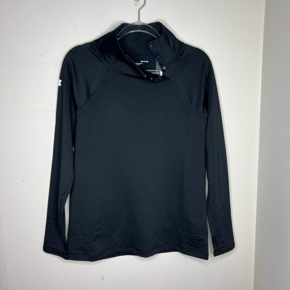 Under Armour Black Women's Pullover NEW w/tag SMALL - Picture 1 of 7